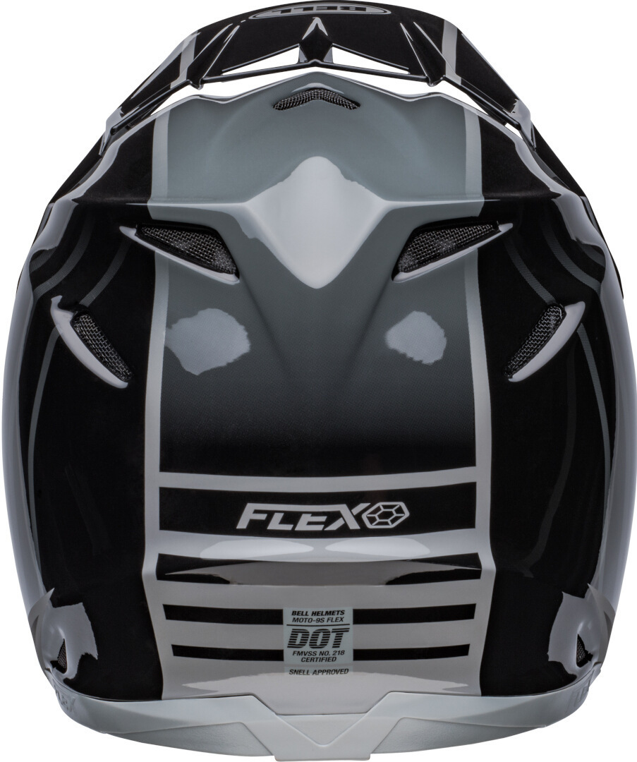 Bell Moto-9S Flex Sprint Cască de motocross Negru/gri XL Figura 6