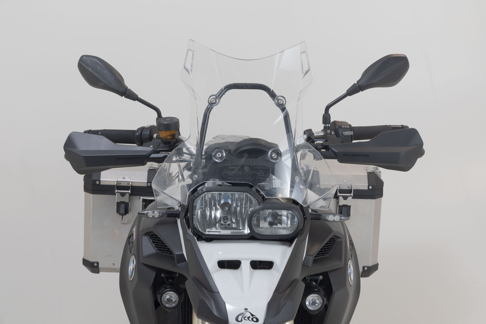 Kit SW-Motech Sport de protecție de mână - Negru. BMW F700GS/F800GS, Yam XT1200Z S Ténéré. Figura 2