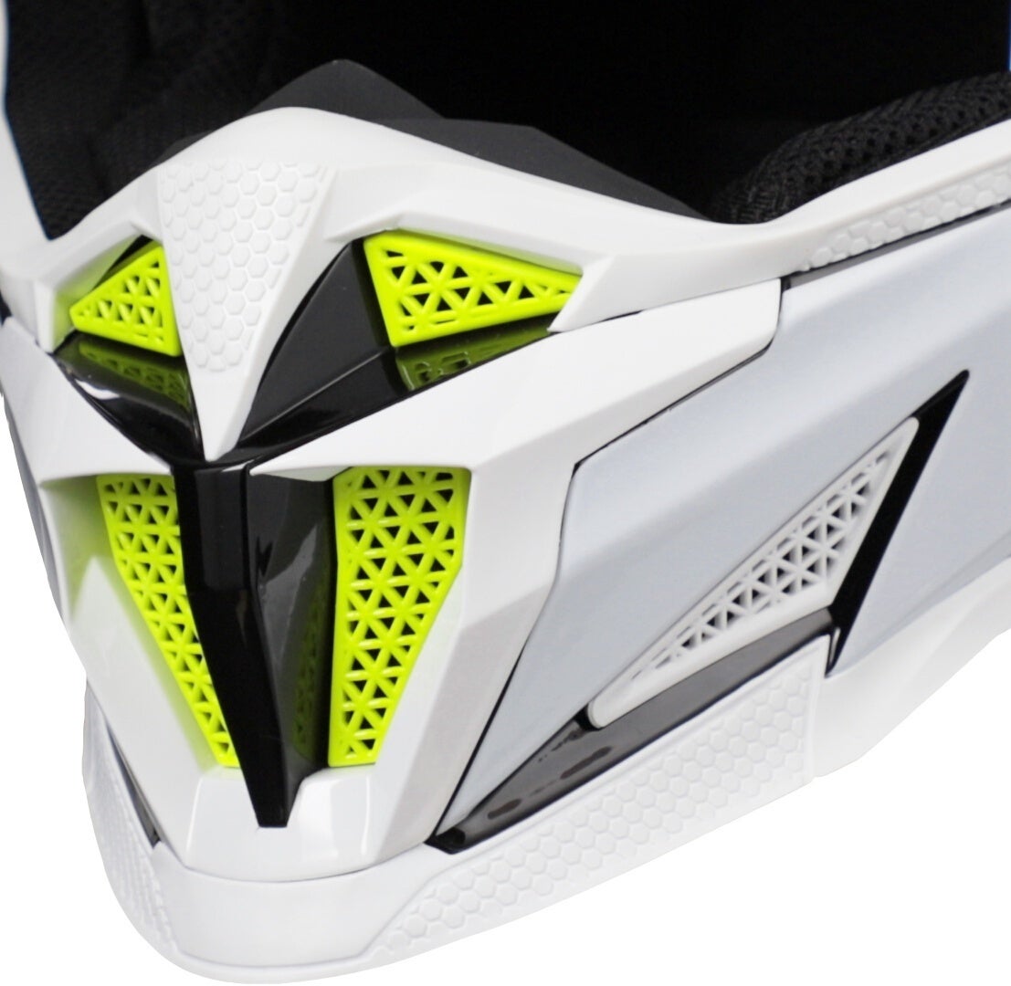 Acerbis T711 Casco da motocross bianco/nero XL (61/62) Figura 8
