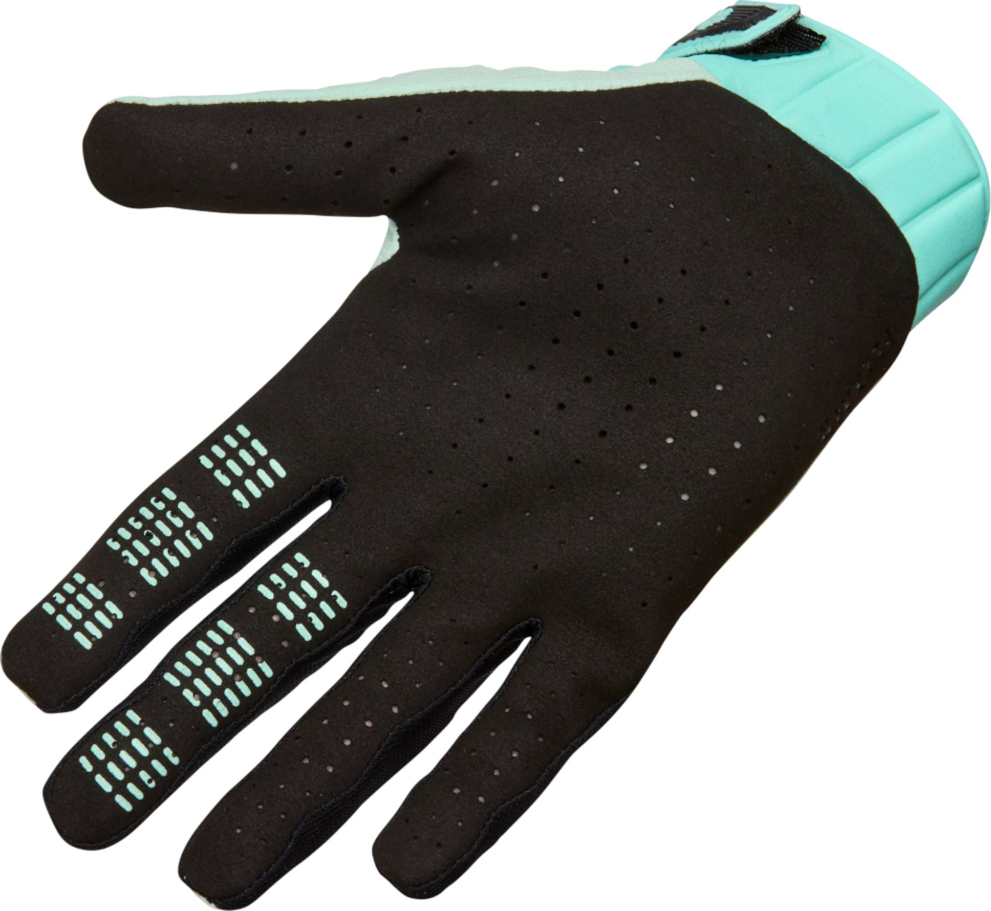 FOX Flexair Motocross handsker turkis/sort M Figur 2