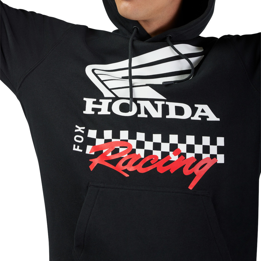 FOX Honda パーカー 黒 XXL 図3