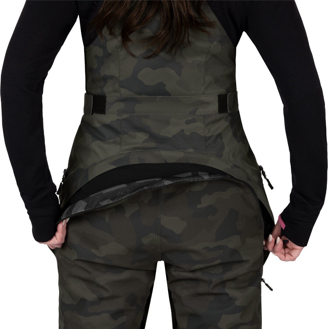 FXR Aerial Lite Damen Snowmobile Latzhose militärgrün/camouflage 6 Abbildung 2