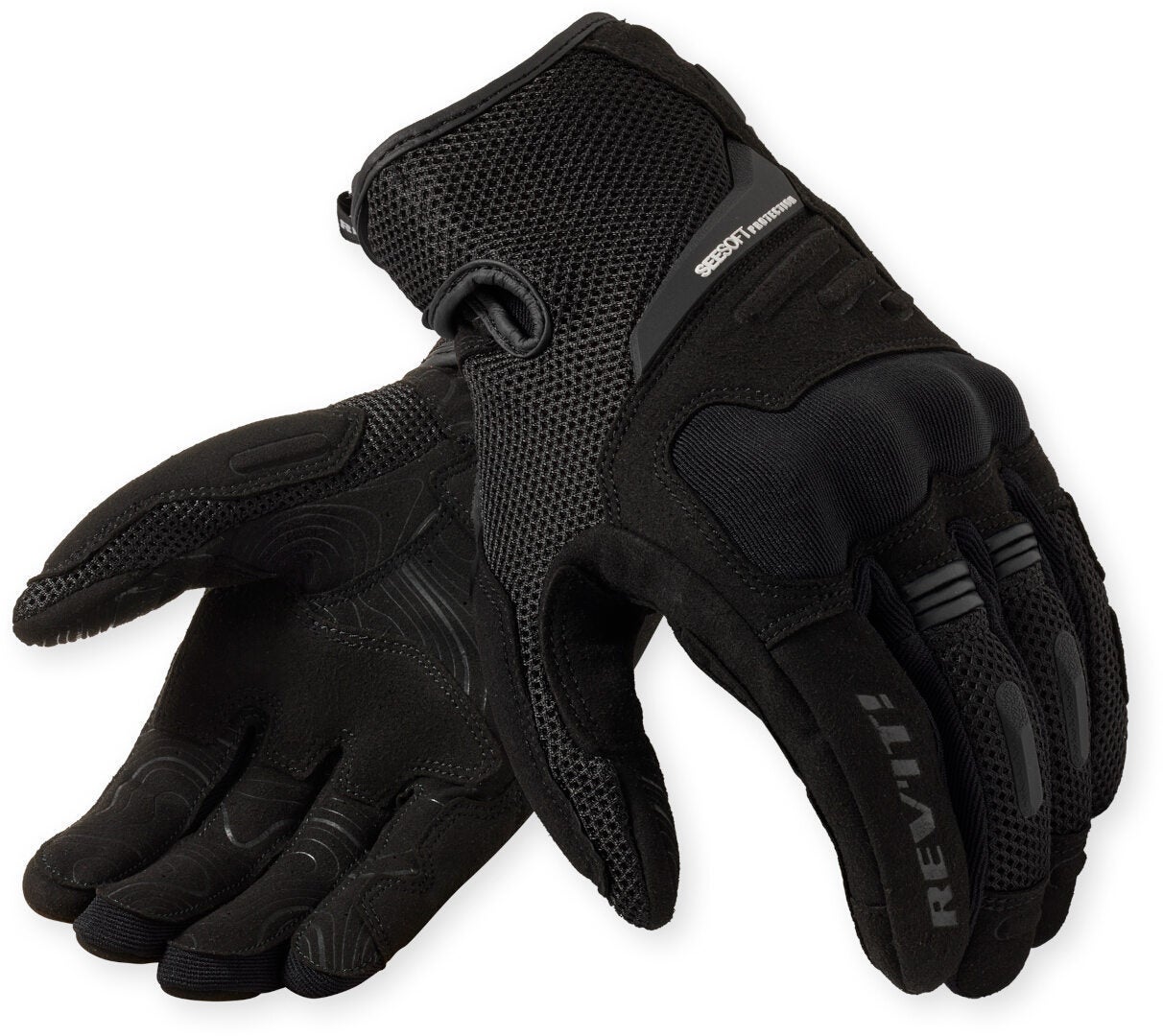 Revit Cavern Motorrad Handschuhe schwarz XL Abbildung 1