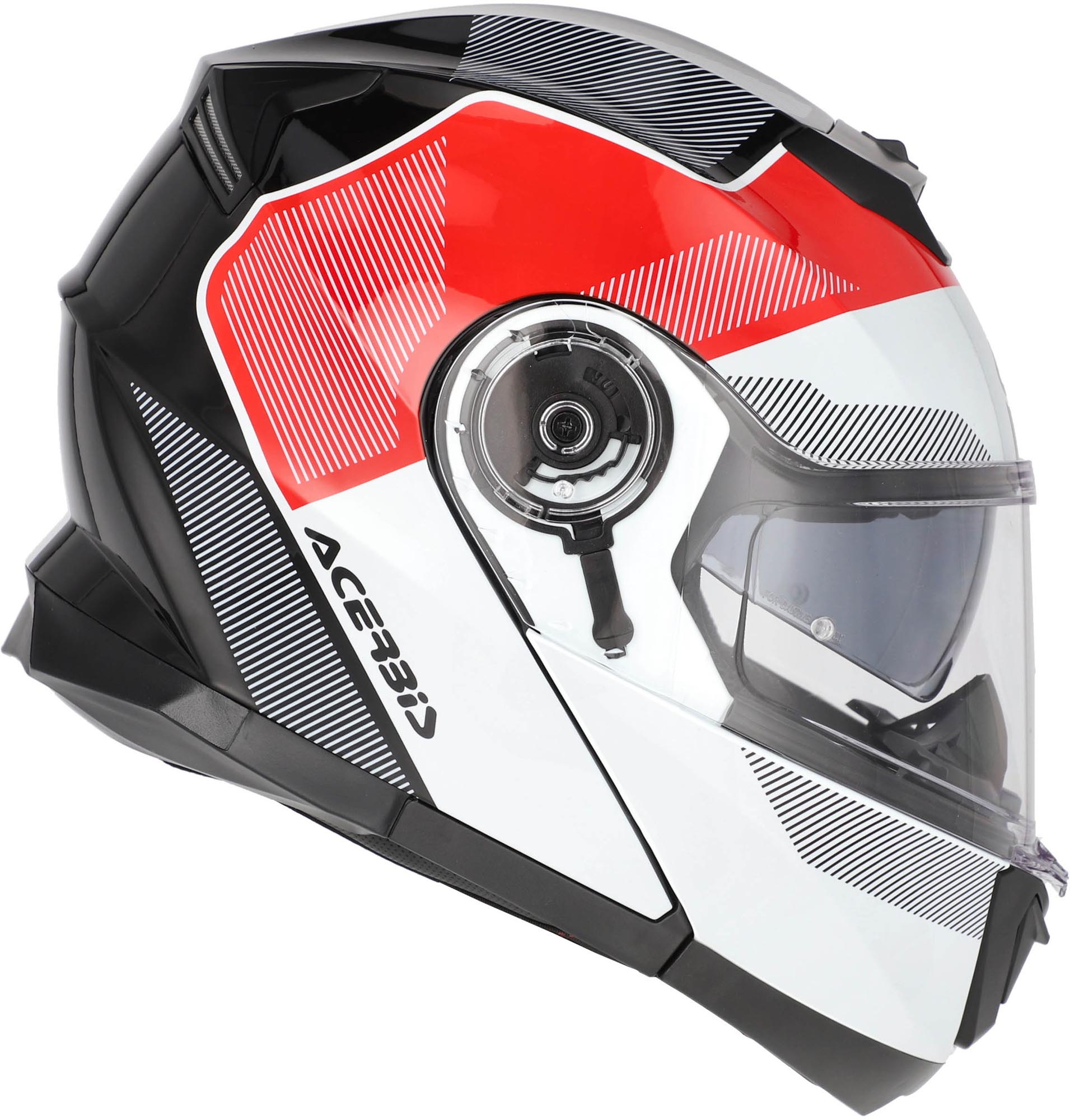 Acerbis Serel Logo Capacete branco/vermelho/preto L (59/60) Figura 3