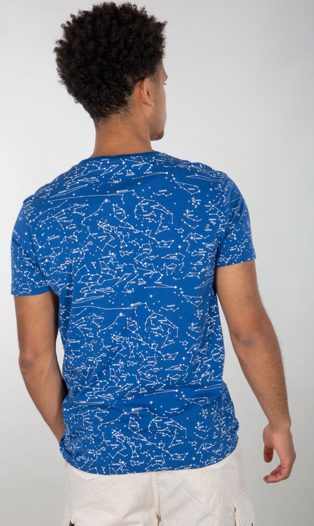 Alpha Industries NASA Voyager AOP T-Shirt bleu M Figure 2