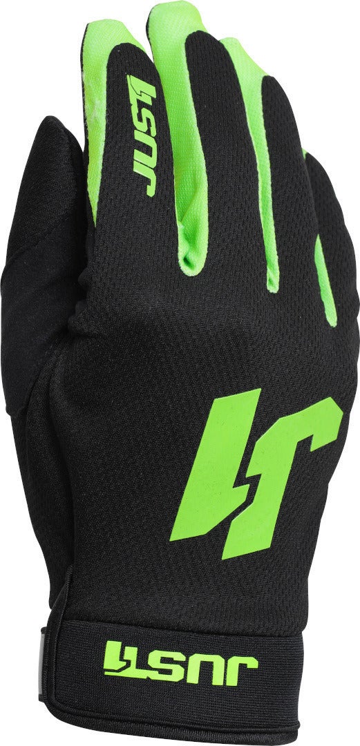 Just1 J-Flex Gants Motocross noir/vert S Figure 1