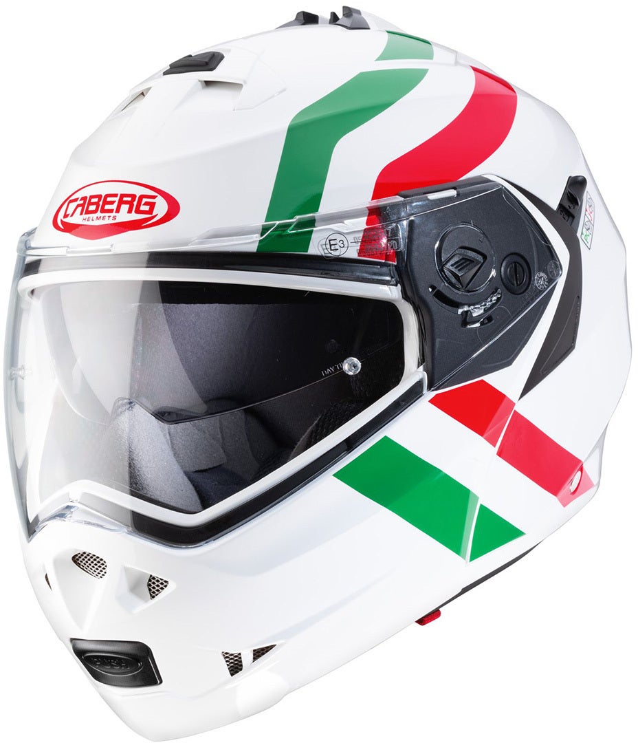 Caberg Duke II Superlegend Klapphelm weiß/grün/rot L (59/60) Abbildung 1