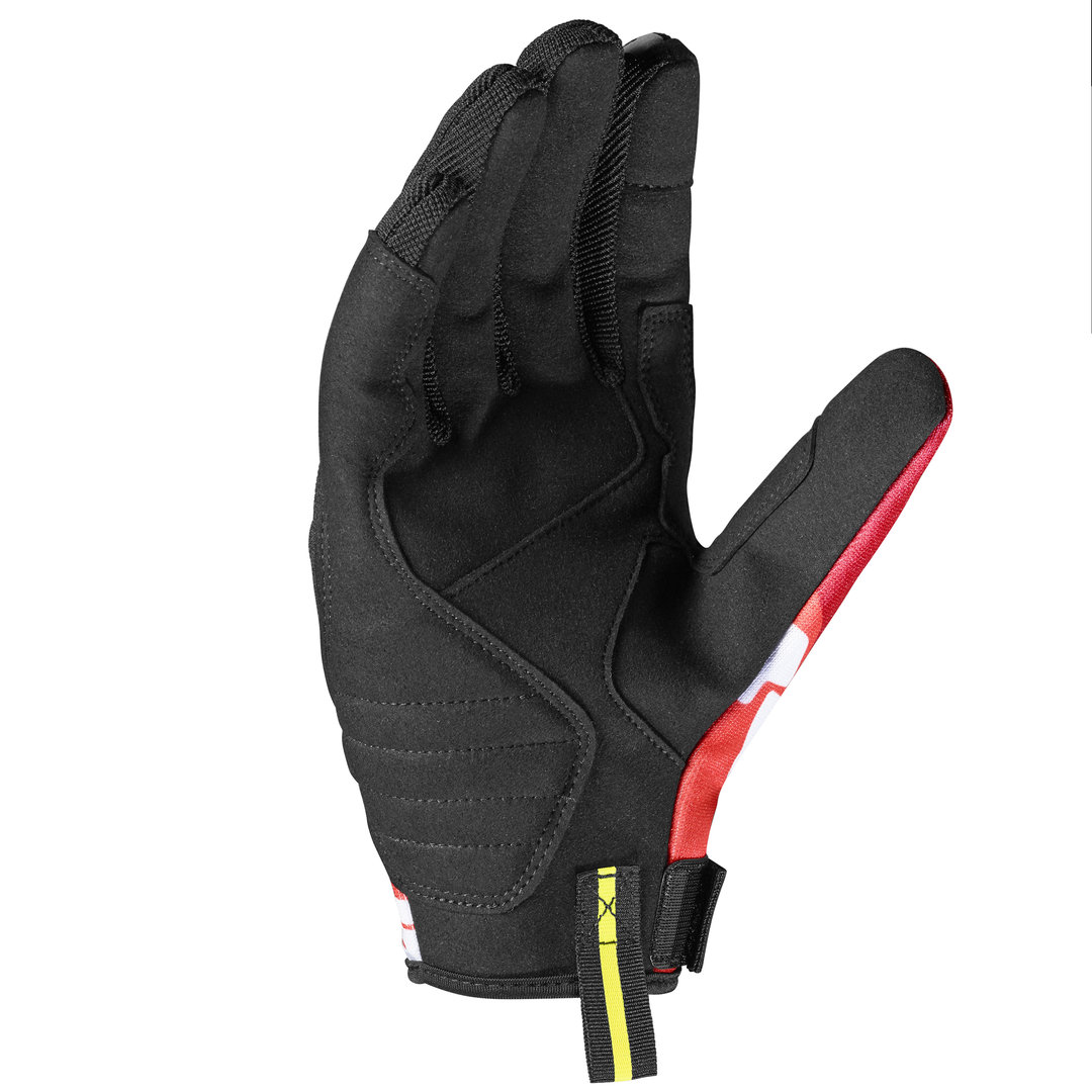 Spidi Flash-KP Tex Motorcykel Handskar svart/röd 2XL Figur 3
