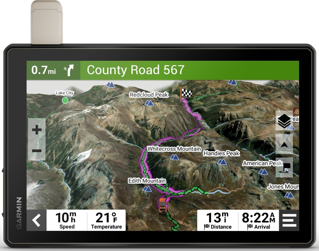 Garmin TREAD® XL Overland Edition Sistem de navigație Figura 4