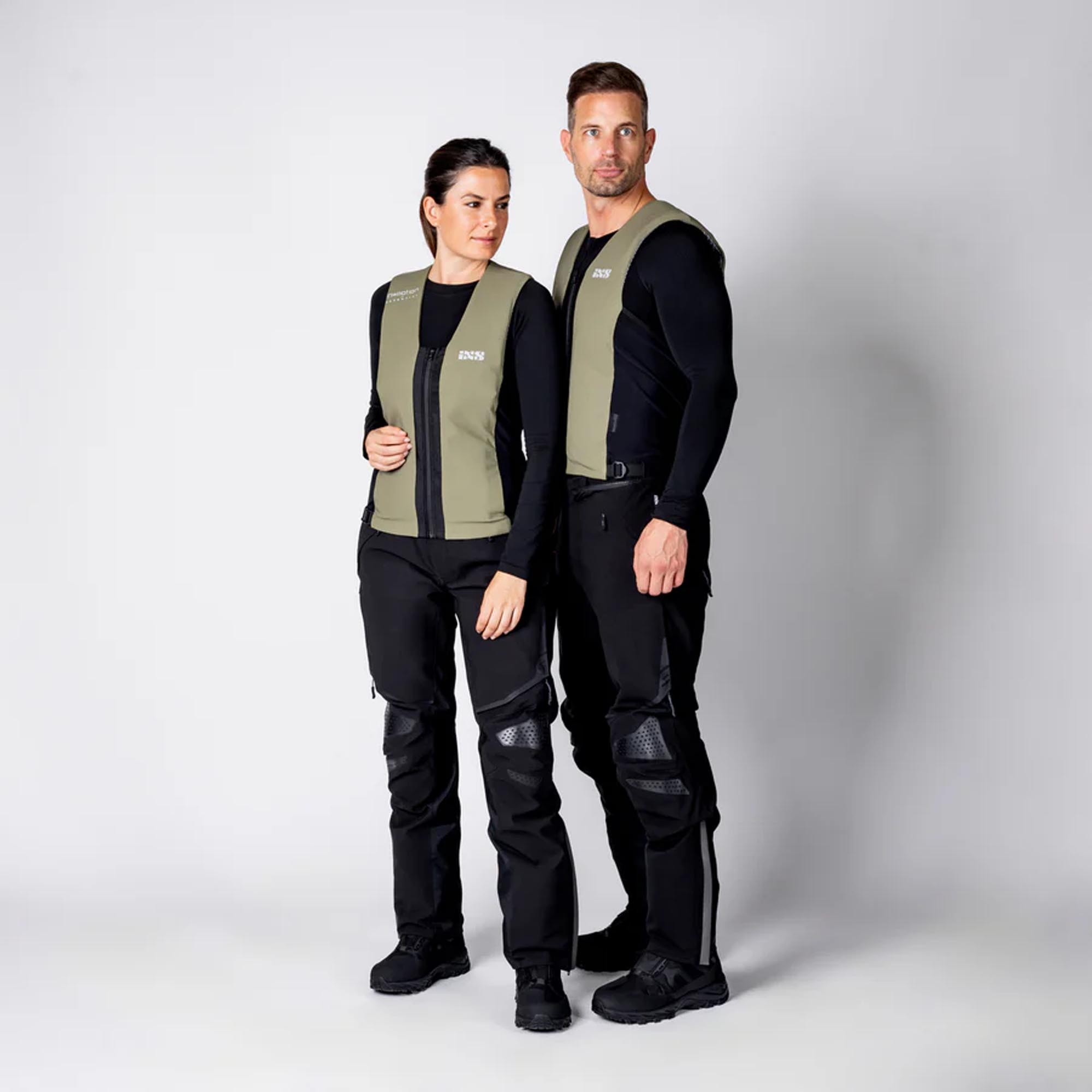 IXS IPRO 1.0 Vestă cu airbag măsliniu/verde S/M Figura 6