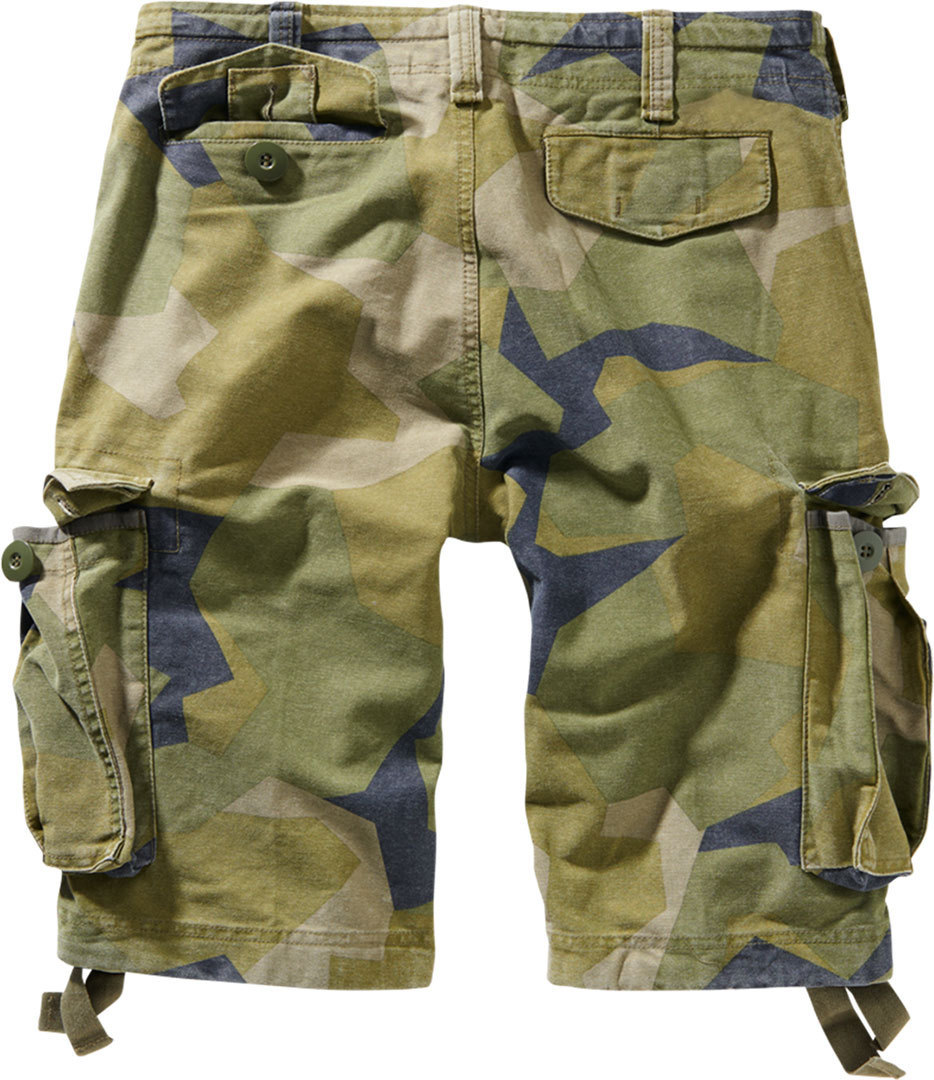 Brandit Vintage Classic Shorts Militärgrönt/kamouflage 3XL Figur 2