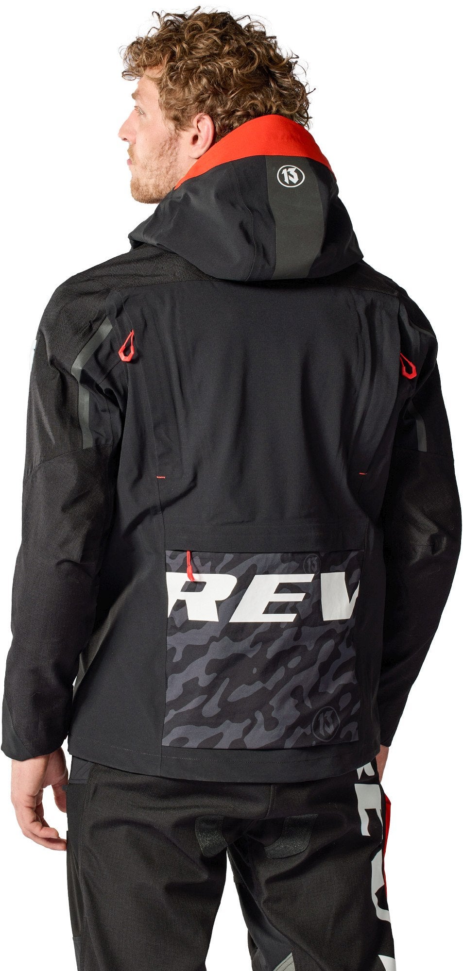 Side view of Revit Vision H2O waterproof Motocross Jacket