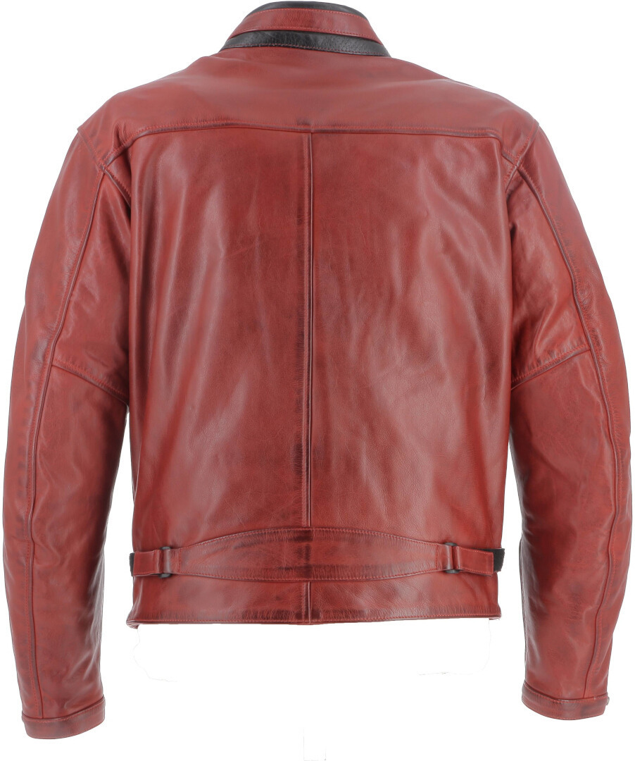 Helstons Ace 10Ans Motorrad Lederjacke rot M Abbildung 2
