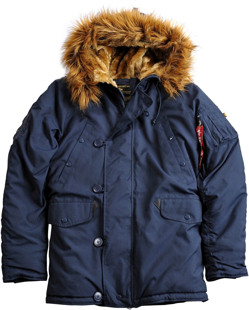 Alpha Industries Explorer Jacke dunkelblau XL Abbildung 1