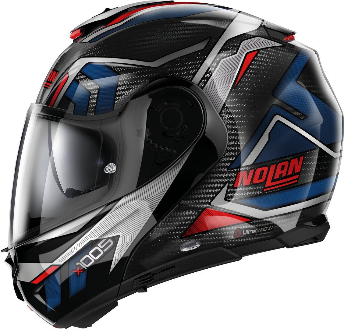 Nolan X-1005 Ultra Carbon Sandglas N-Com Casco nero/rosso/blu M (58) Figura 3