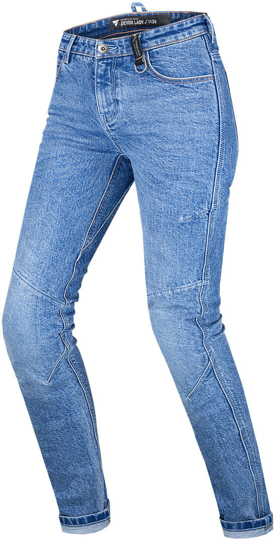 SHIMA Devon Jeans moto pour dames bleu 32 L30 Figure 1