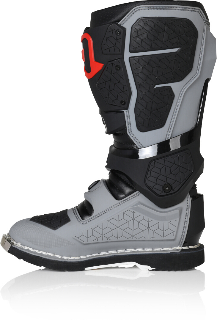 Acerbis X-Rock MM Motocross støvler sort/grå/rød 44 Figur 2