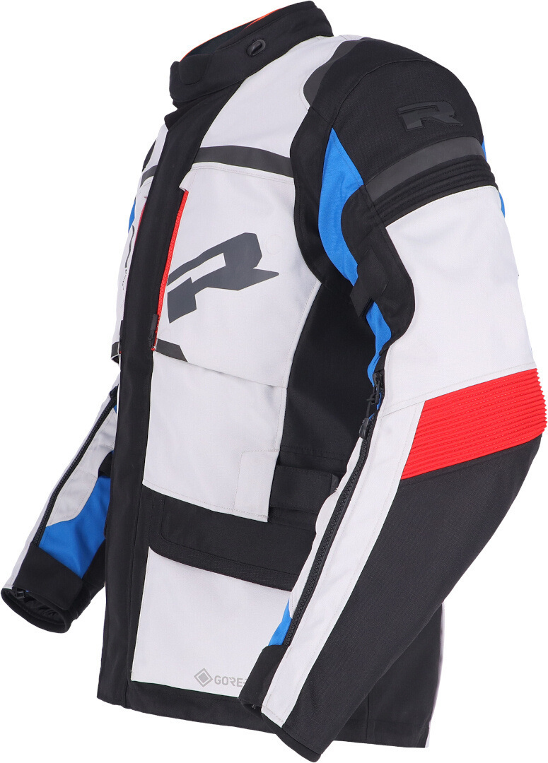 Richa Brutus Gore-Tex waterproof Motorcycle Textile Jacket light grey/blue L Figure 2