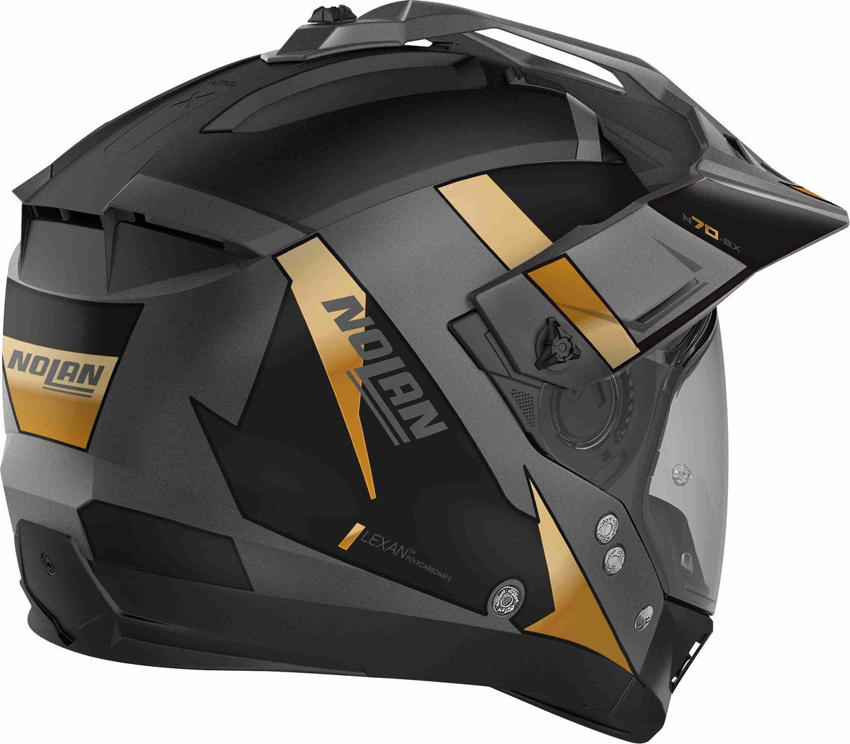 Nolan N70-2 X 06 Skyfall N-Com Casco nero/oro L (60) Figura 3