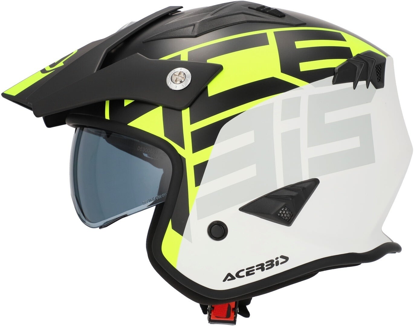 Acerbis Aria Sport Cască cu reacție Negru mat/galben XL (60) Figura 8