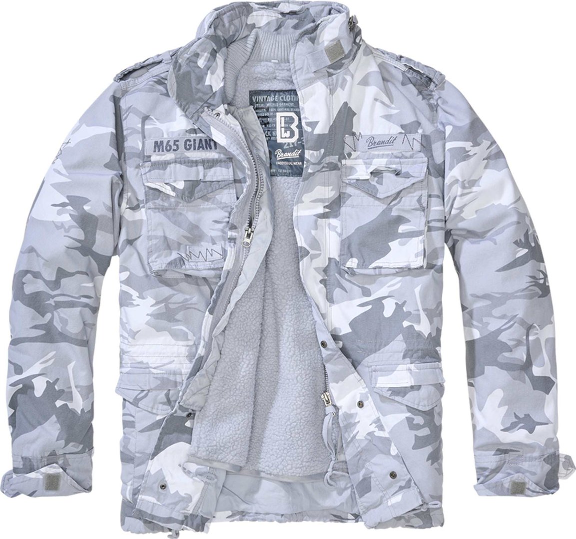 Brandit M-65 Giant Jacket grey/white 6XL Figure 1