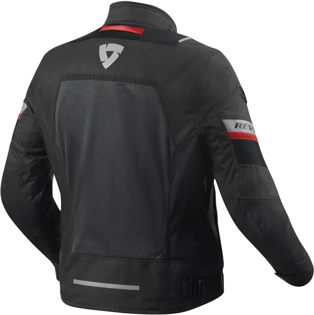 Revit Tornado 4 H2O waterproof Motorcycle Textile Jacket black/grey 4XL Figure 2