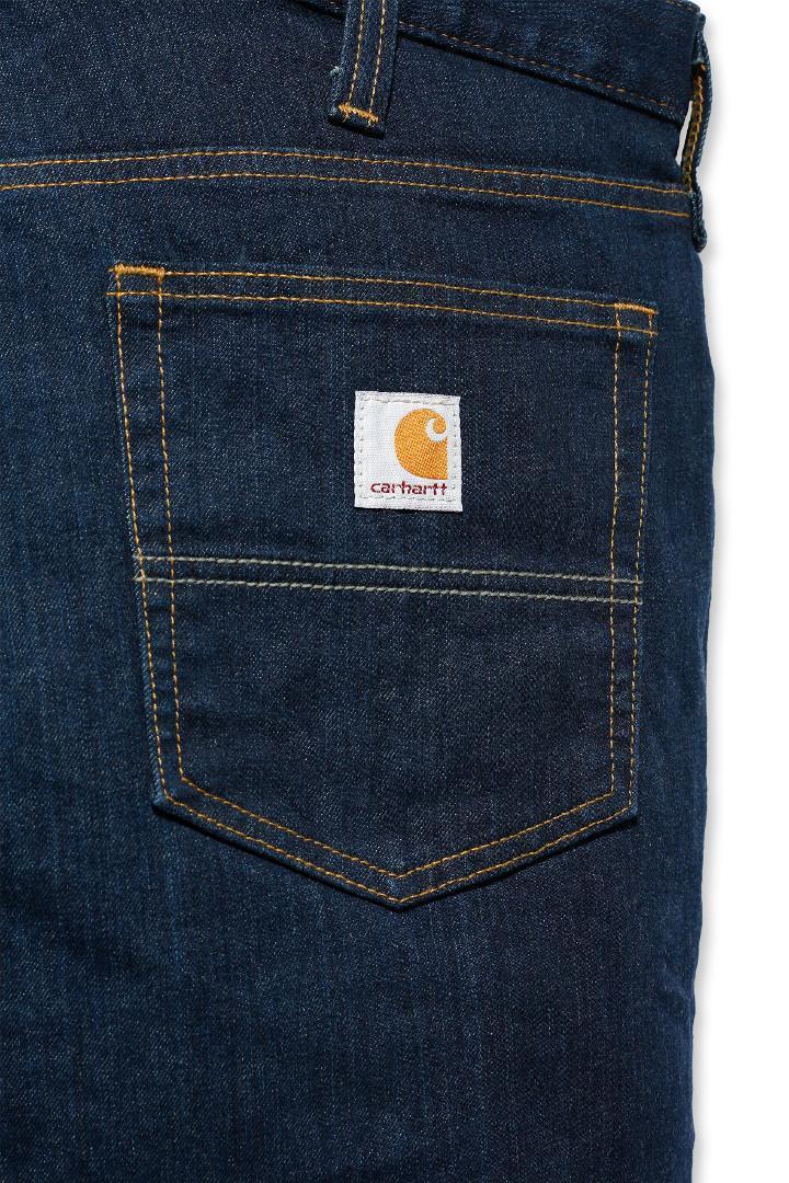 Carhartt Rugged Flex Straight Tapered Jeans mørkeblå 32 L30 Figur 3