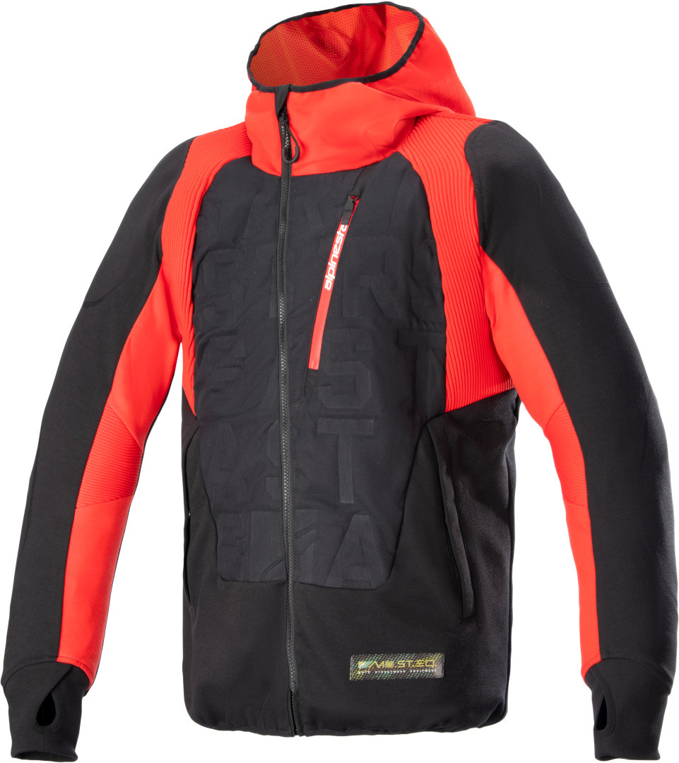 Alpinestars MO.ST.EQ Hybrid Motorcycle Textile Jacket black/red XL Figure 1