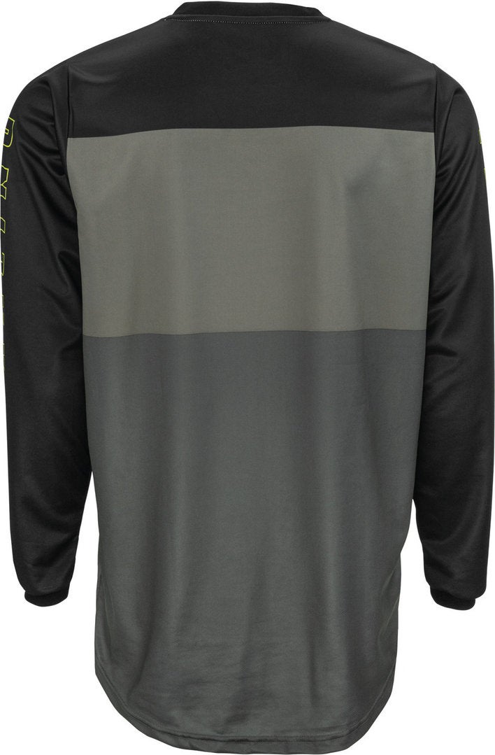 Fly Racing F-16 Motocross Jersey grå/sort/gul M Figur 2