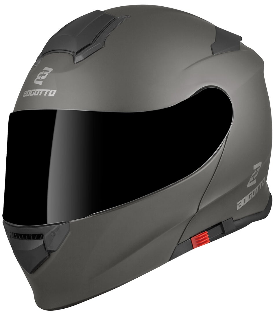 Bogotto V271 Motorrad Klapphelm anthrazit matt S Abbildung 2