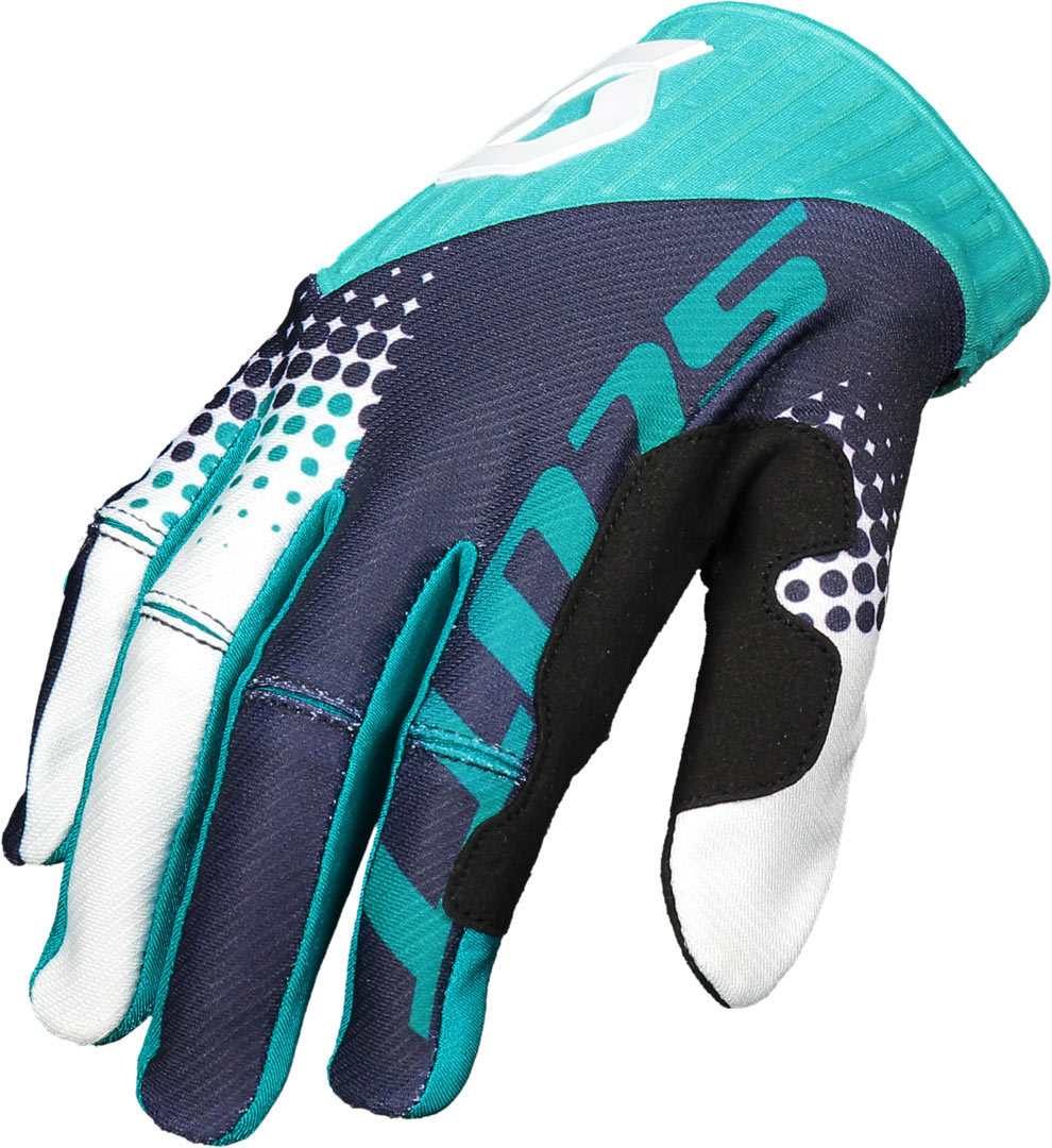 Scott 450 Angled Guanti da motocross blu 2XL Figura 1