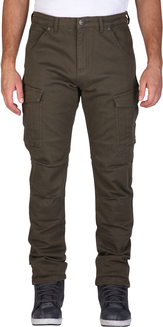 Modeka Brandon Cargo Motorcycle Jeans olive 31 Figure 1