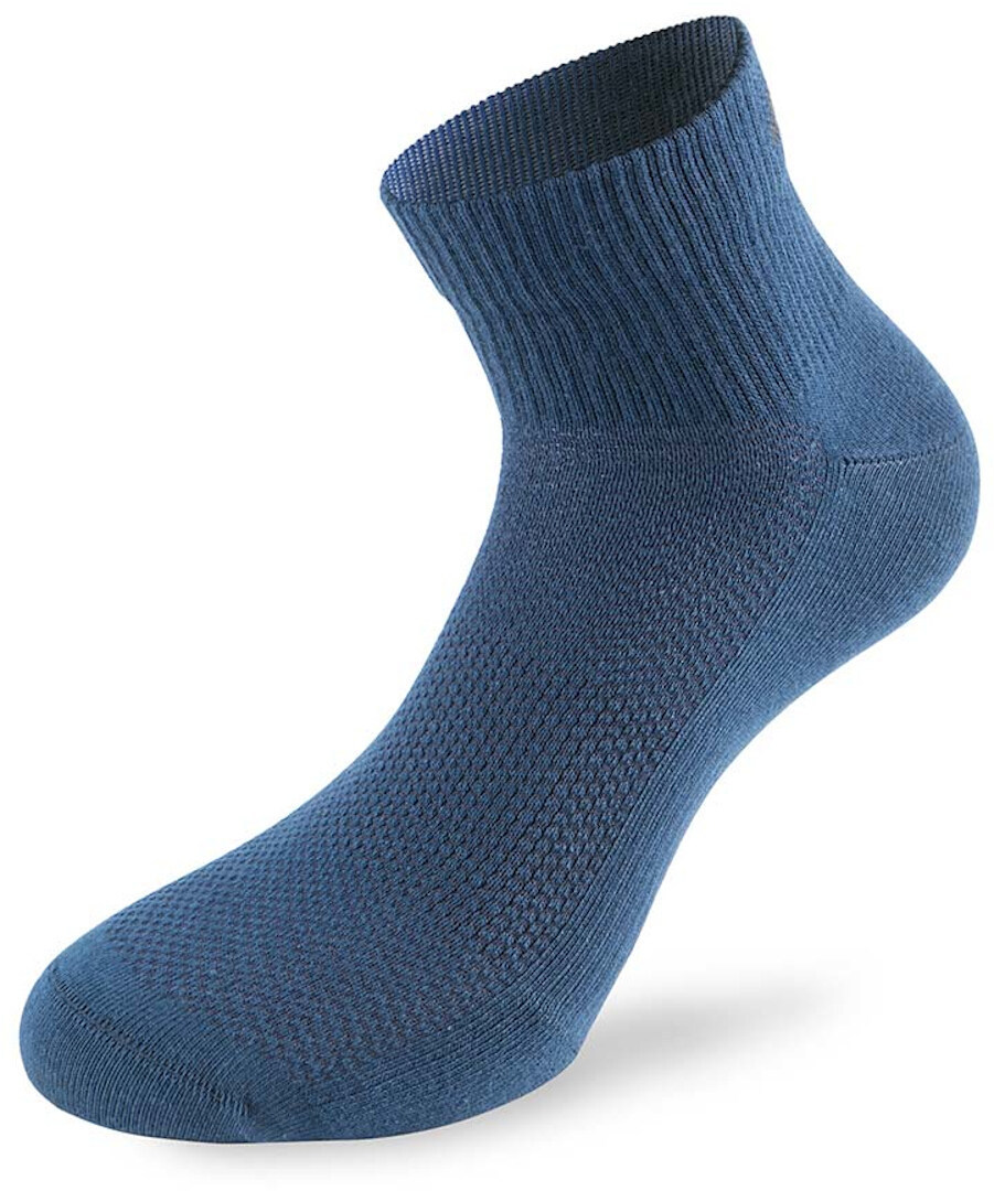 Lenz Performance Quarter Tech Sokker grå/hvid/blå 39-42 Figur 4