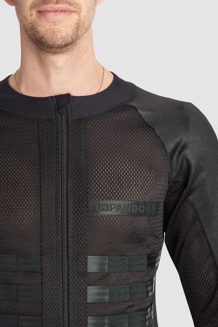Pando Moto Commando UH Motorrad Textiljacke schwarz L Abbildung 3