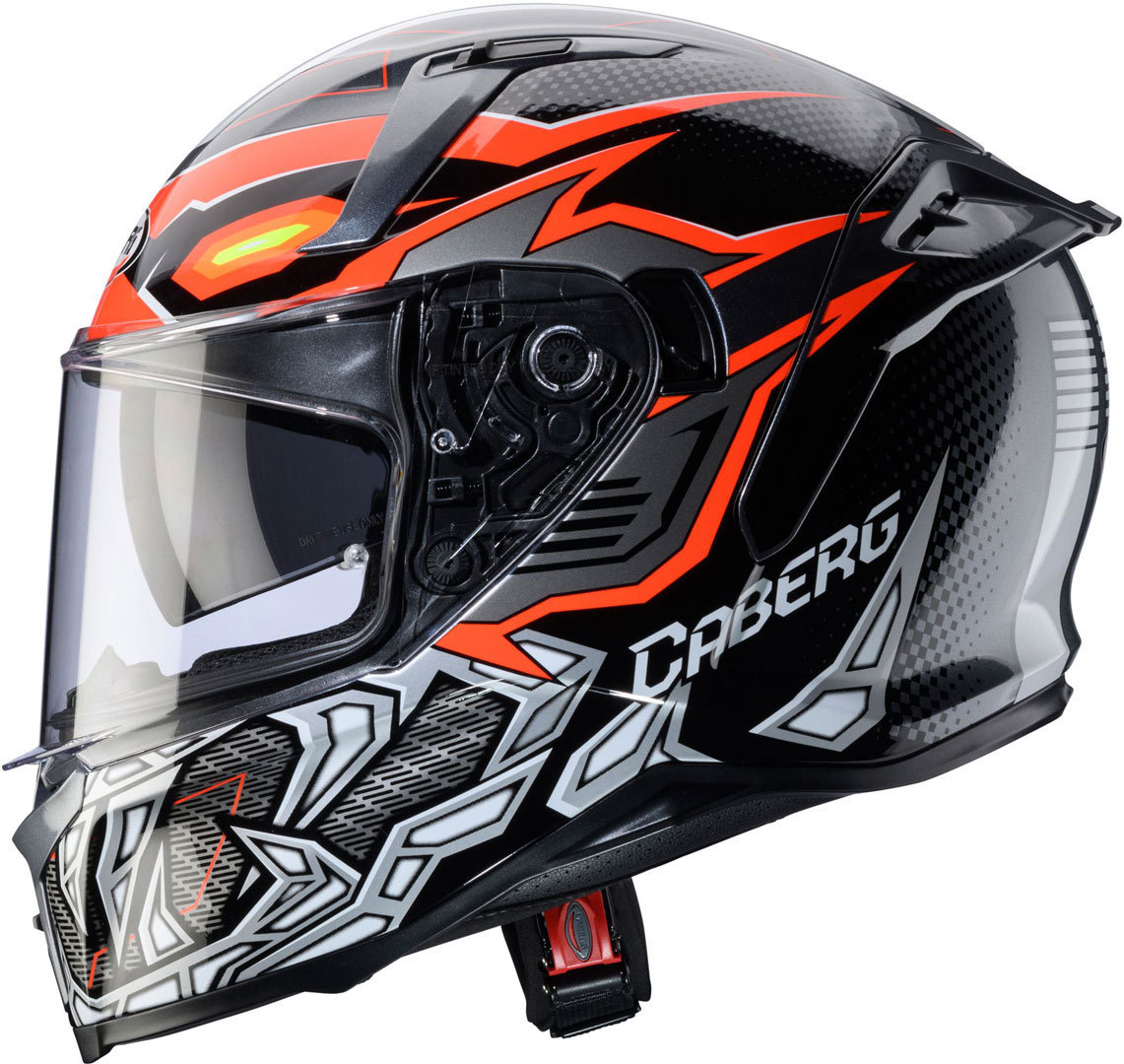Caberg Avalon X Gurkha Helm schwarz/grau/orange S (55/56) Abbildung 3