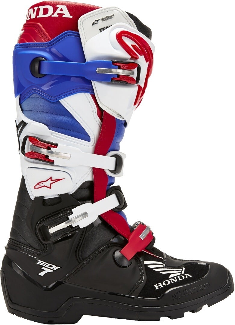 Alpinestars Honda Tech 7 Enduro Drystar waterproof Motocross Boots black/white/red/blue 14 (49,5) Figure 6