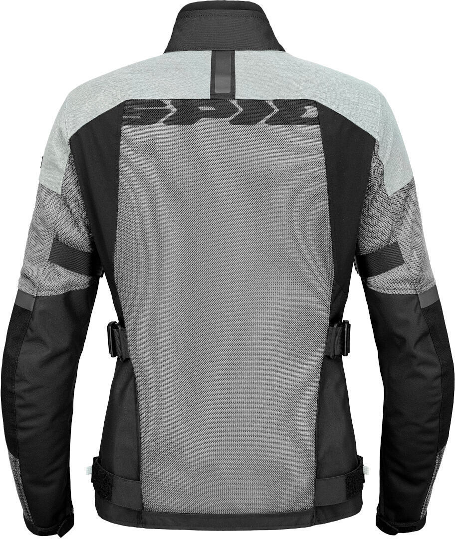 Spidi Tour Net Tex Damen Motorrad Textiljacke hellgrau/dunkelgrau/schwarz M Abbildung 2