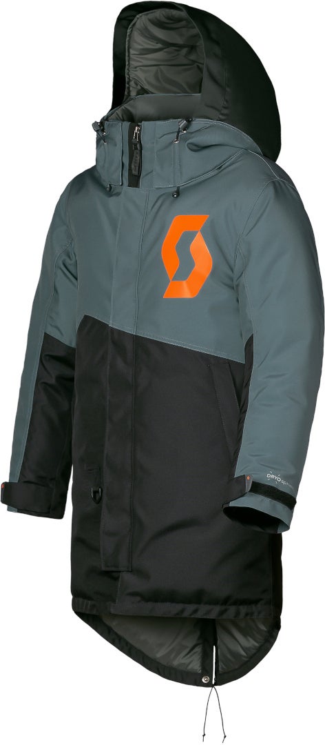 Scott Warm-Up Snøscooterjakke svart/grå/oransje L/XL Figur 2