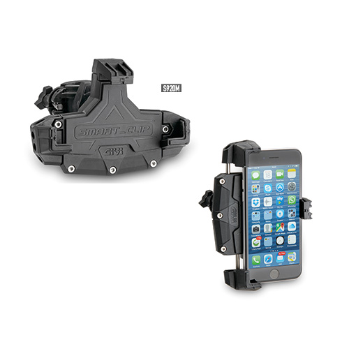 GIVI Universal Navi Halterung für Smartphone für Lenker mit Rohr-Durchmesser von 8 bis 35 mm Figur 1