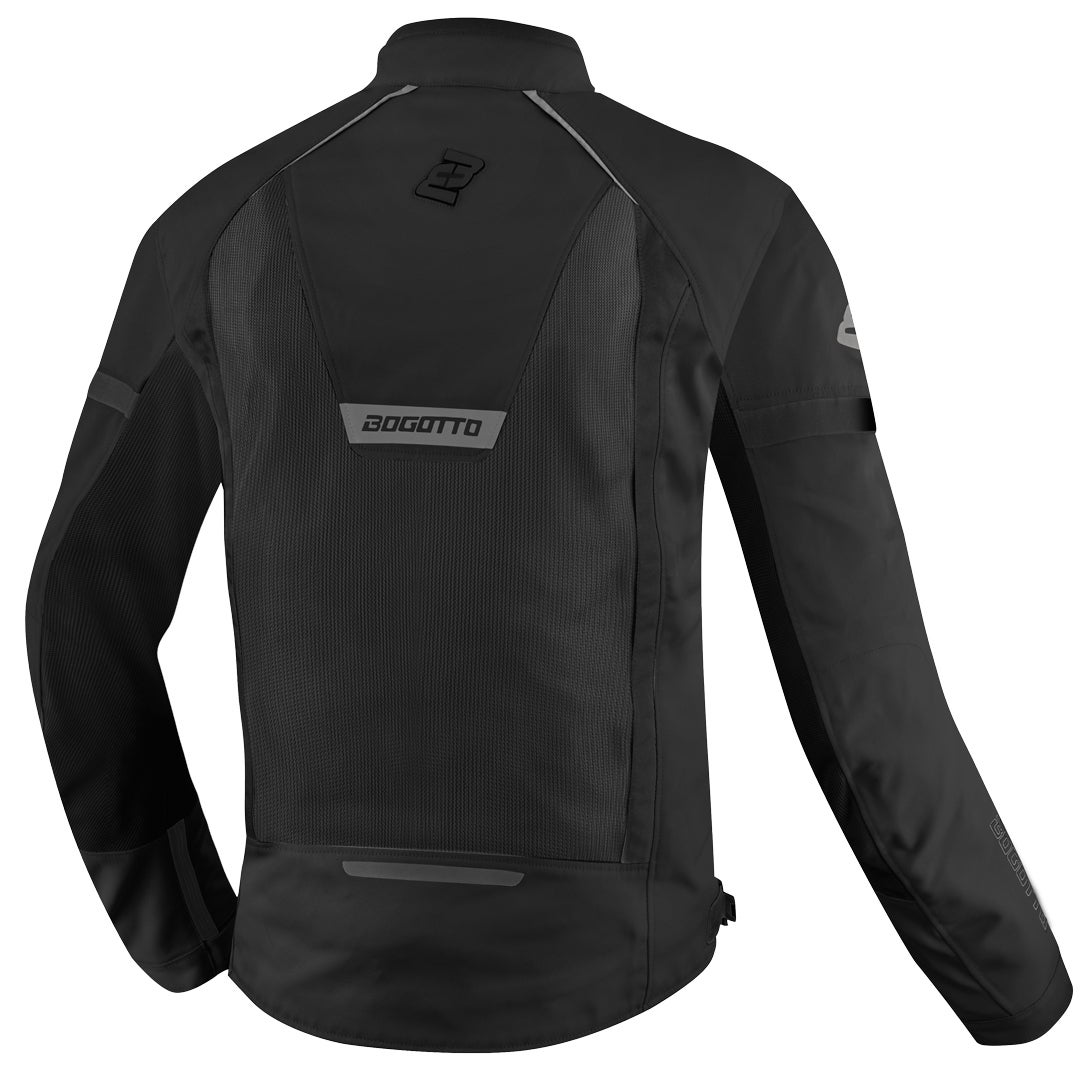 Bogotto Alastor Air Mesh Motorcycle Textile Jacket black 5XL Figure 2