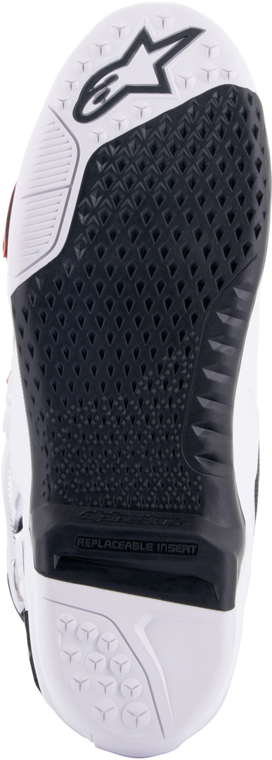 Alpinestars Tech 10 Supervented Motocross Stiefel weiß/rot 9 (43) Abbildung 2