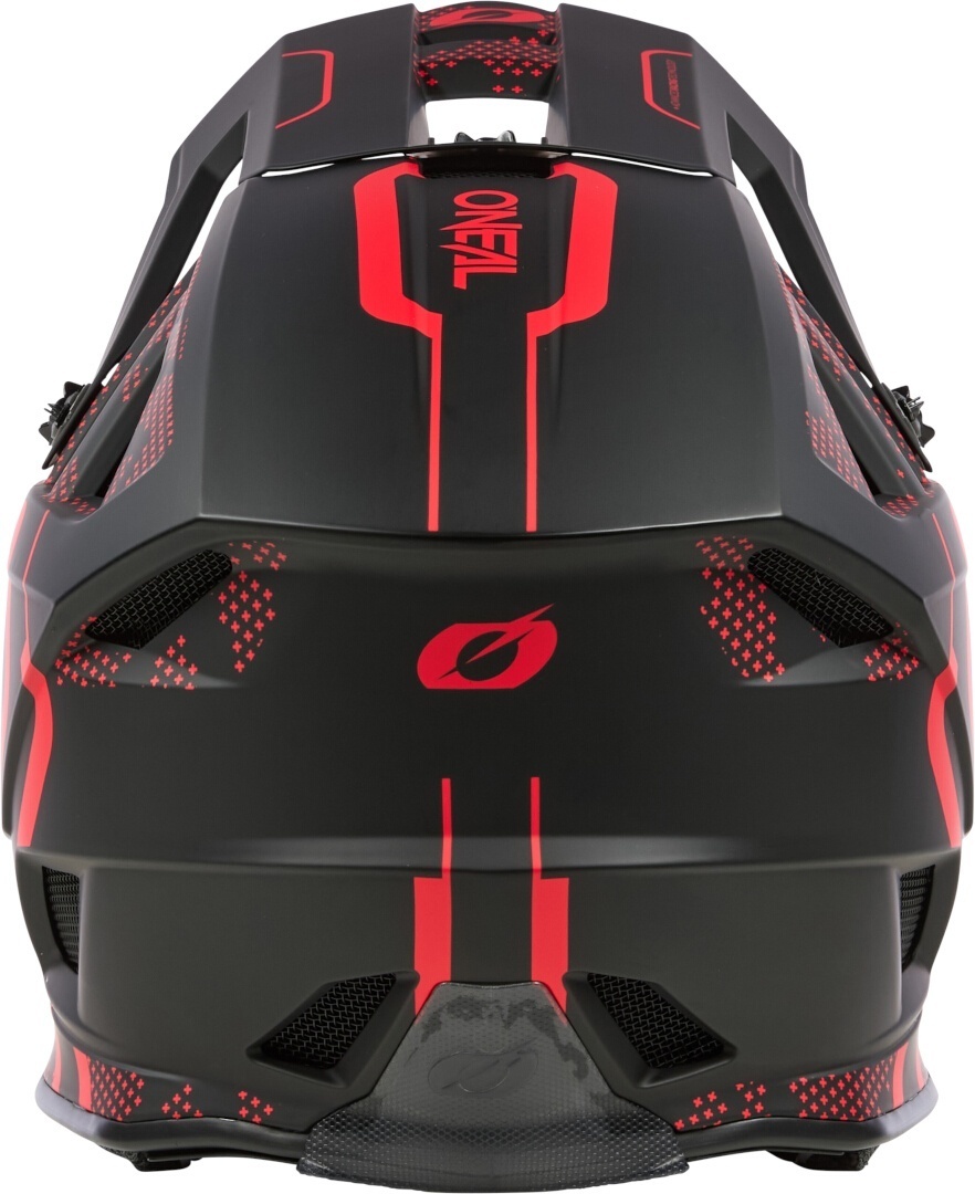 Oneal Blade Polyacrylite Strike Capacete de Downhill preto fosco/vermelho M (57/58) Figura 5