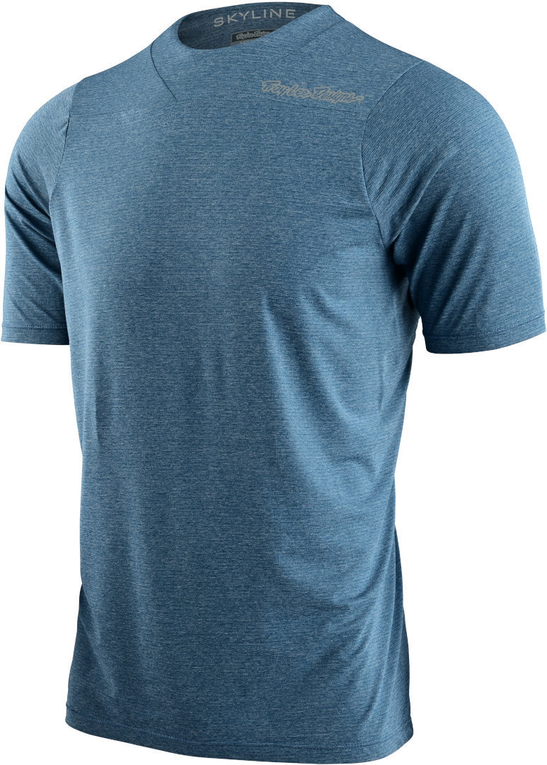 Troy Lee Designs Skyline Solid 自転車Tシャツ ライトブルー M 図1