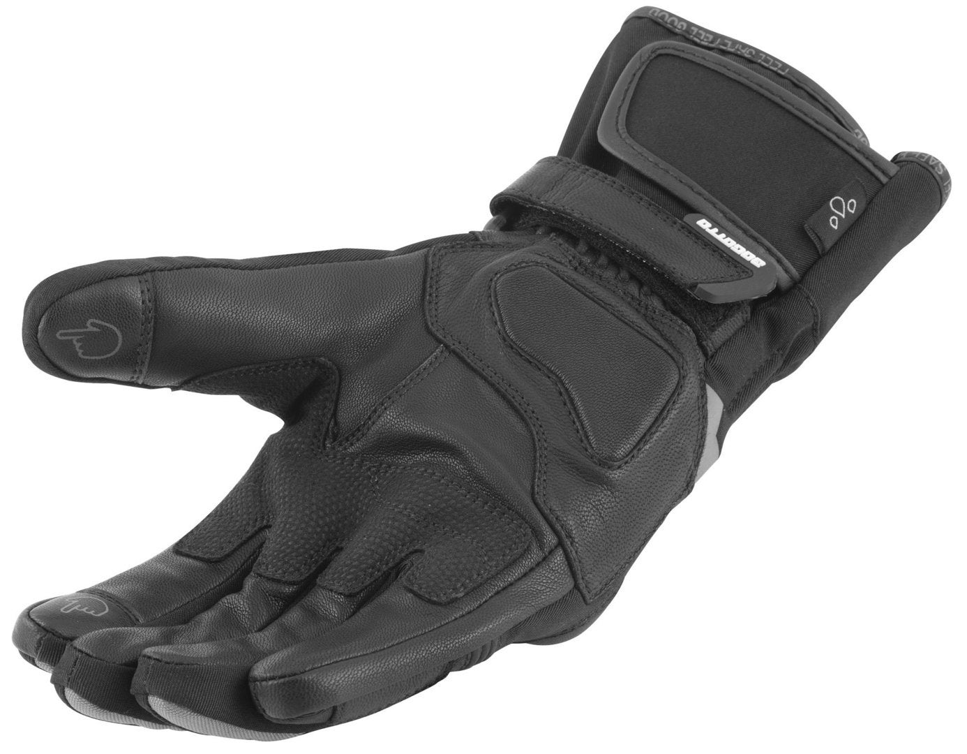 Bogotto Proto-RS vandtætte motorcykelhandsker sort/grå 3XL Figur 2