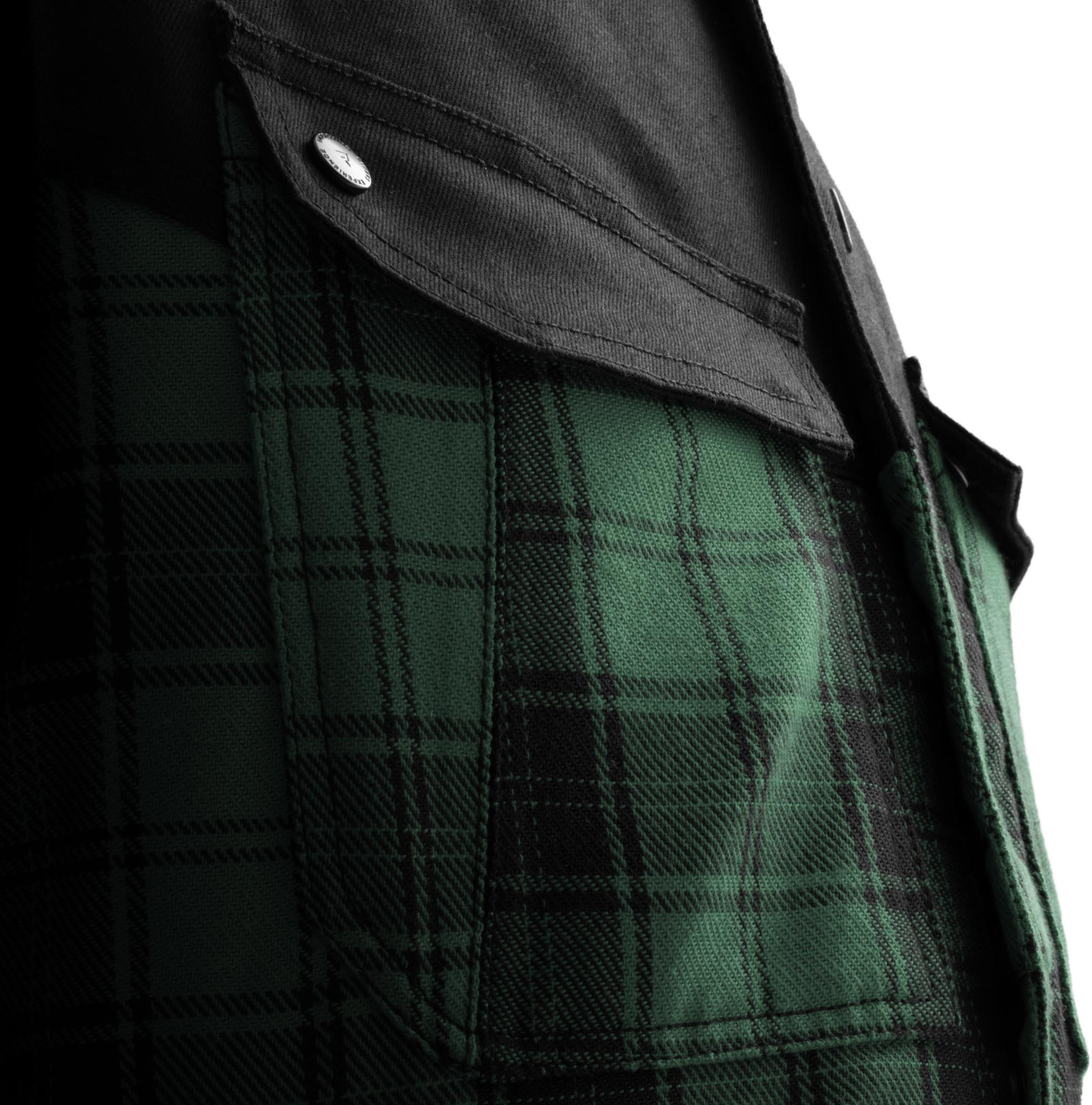 Side view of Rebelhorn Shifter Motorcycle Shirt