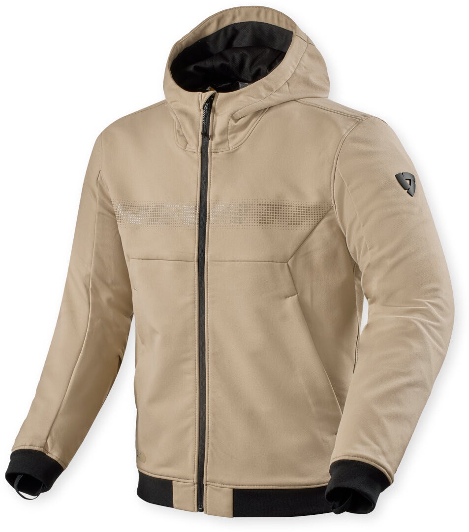 Revit Parabolica 2 Sweat à capuche zippé de moto Sable 3XL Figure 1