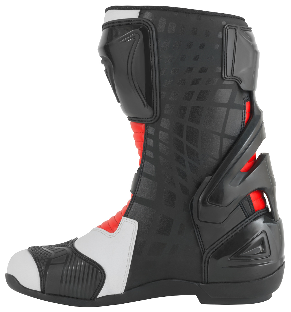 Bogotto Donington Motorcycle Boots white/black/red 45 Figure 3