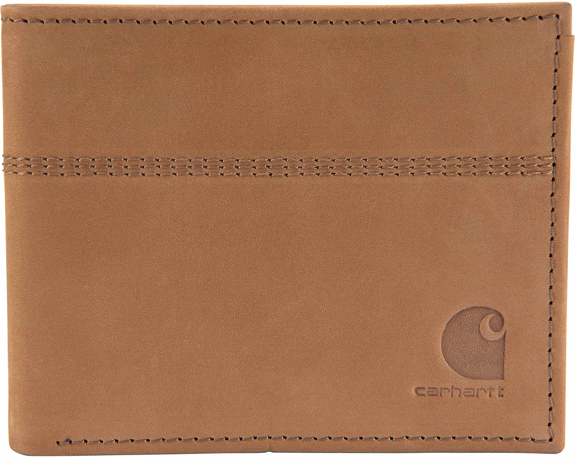 Carhartt Saddle Leather Bifold Wallet brown Figure 1
