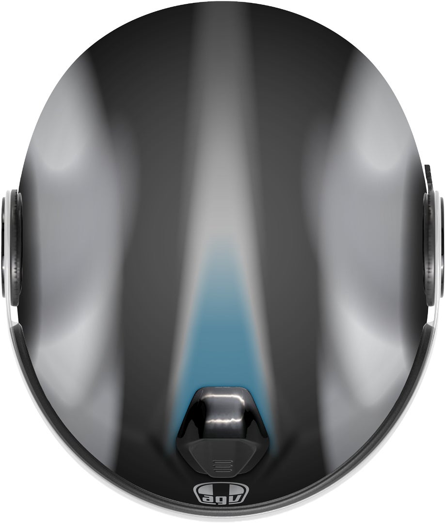 AGV Eteres Levanto Jethelm schwarz/silber L (59/60) Abbildung 2