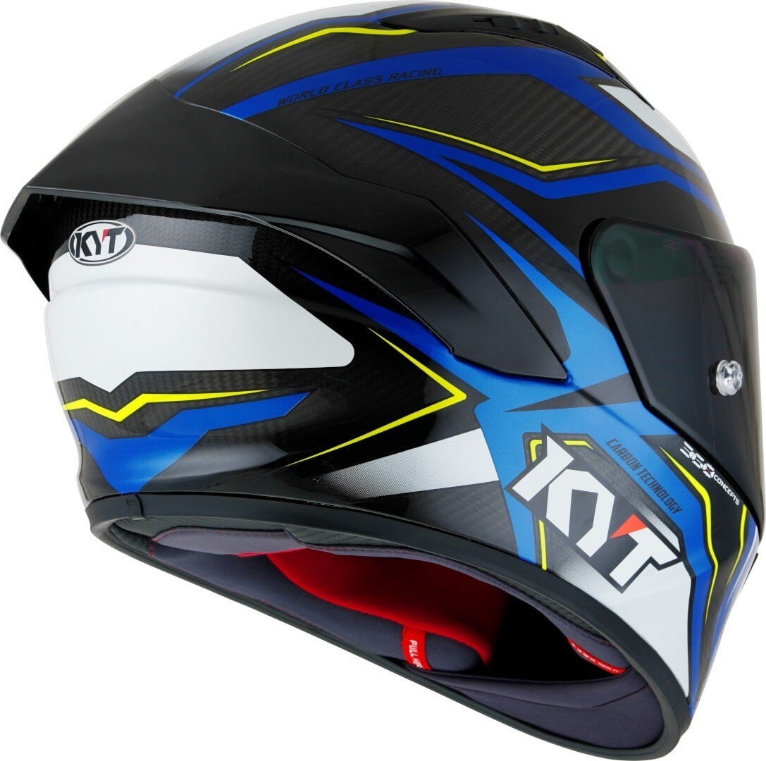 KYT NZ Race Carbon Stride Casco blu XXL (63) Figura 3